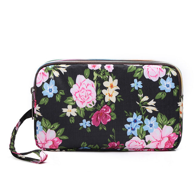 Women Printed Long Wallet